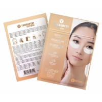 Патчи для глаз с гиалуроновой кислотой и муцином улитки YAMAGUCHI Hyaluron & Gold Snail Moisture Eye Patch